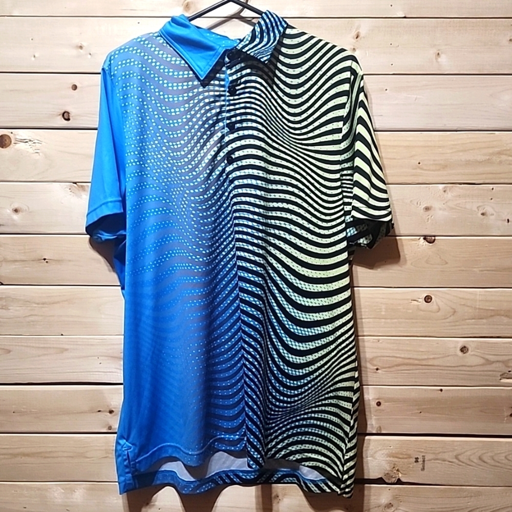 Jamie Sadock Men's Polo Shirt Size Large
